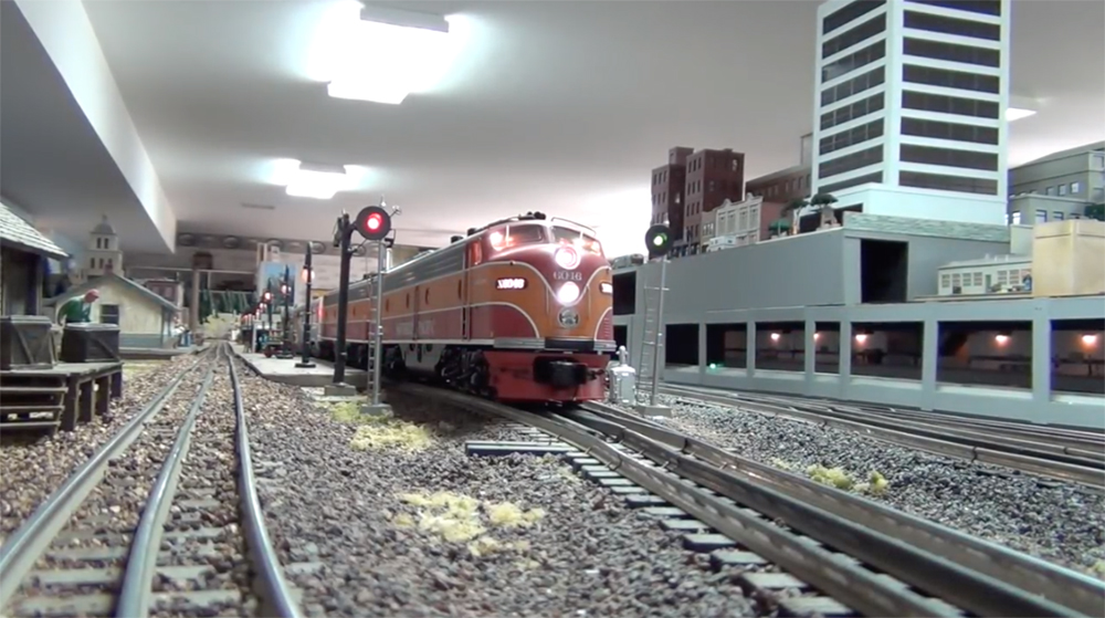 Sunset limited model railroad