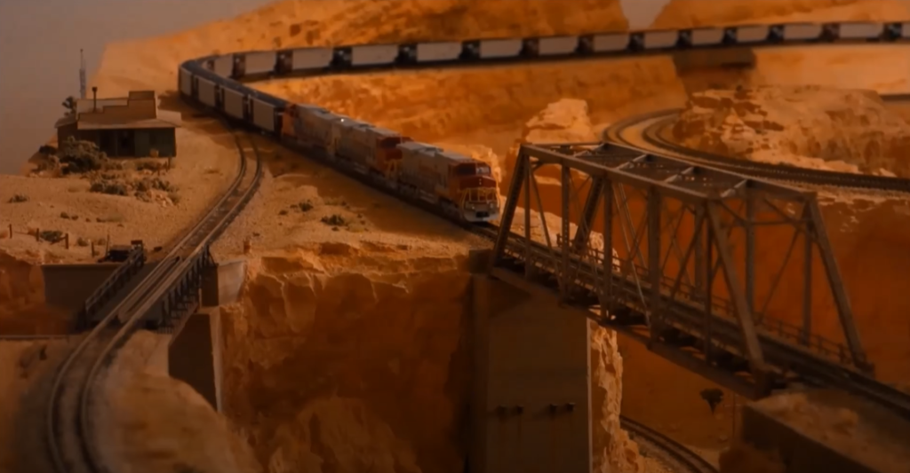 Rolf Christinat's fictional N scale Sonora Pass layout