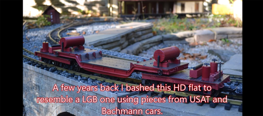 Building a heavy-duty flatcar