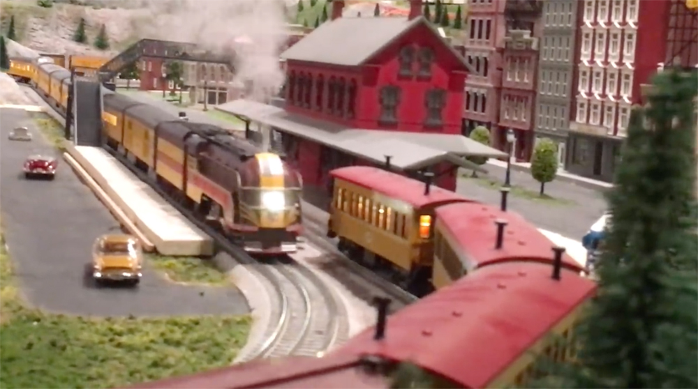 Canyon City and Pacific O scale layout