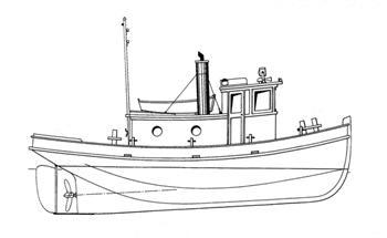 Build the Arnold S. tugboat