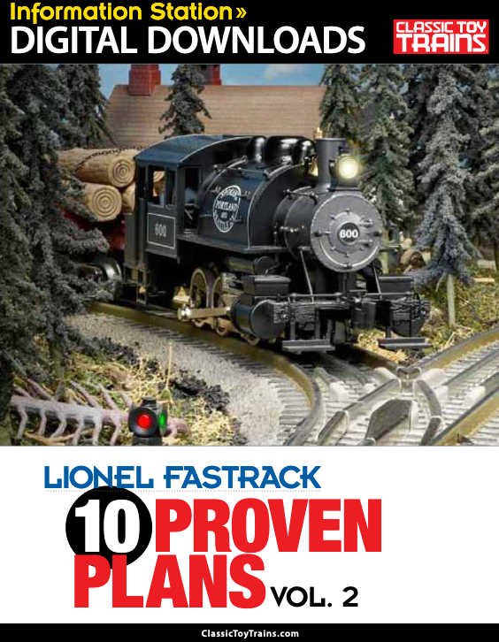 10 Proven Lionel FasTrack Plans Vol. 2