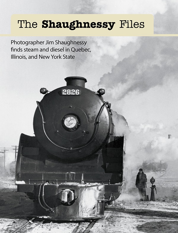 the cover shows a vintage black and white photo of a steam engine