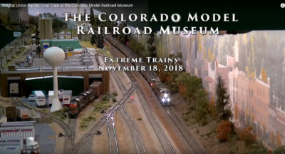 Union Pacific freight train at the Colorado Railroad Museum