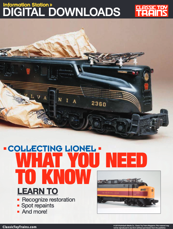 Lionel Trains Identification Guide