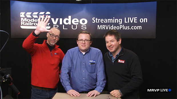 David Popp, Cody Grivno, and Steve Sweeney at Trainfest 2019