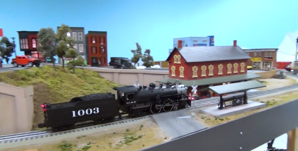 Lionel O gauge Legacy A6 Atlantic Illinois central No. 1003