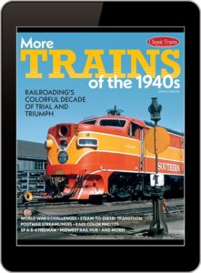 More Trains of the 1940s magazine cover