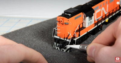 Video: How to remove the shell from a Rapido Trains HO scale RS-11 and RS-18