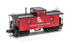 Atlas O Trainman O gauge Chesapeake & Ohio cupola caboose