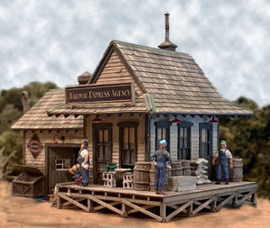 Bar Mills Scale Models HO scale The REA Depot at Cranberry