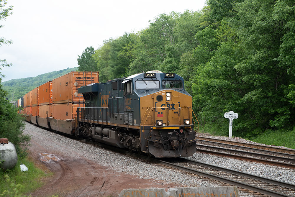 A CSX diesel