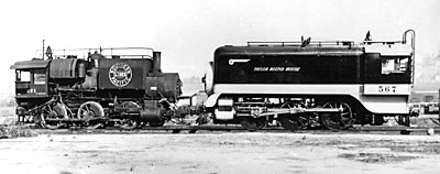 Southern Pacific 0-6-0 switchers Nos. 221 (Rogers, 1881) and 567 (Baldwin, 1903)