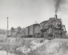 a steam engine passenger train