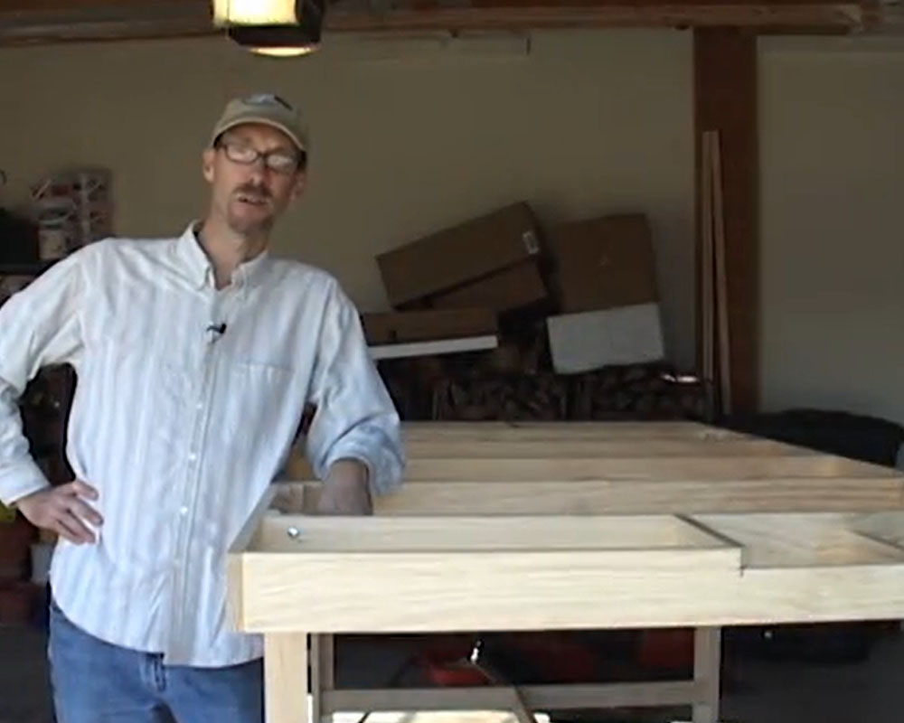 Building Model Railroader’s HO scale Virginian Ry part 4: Benchwork top