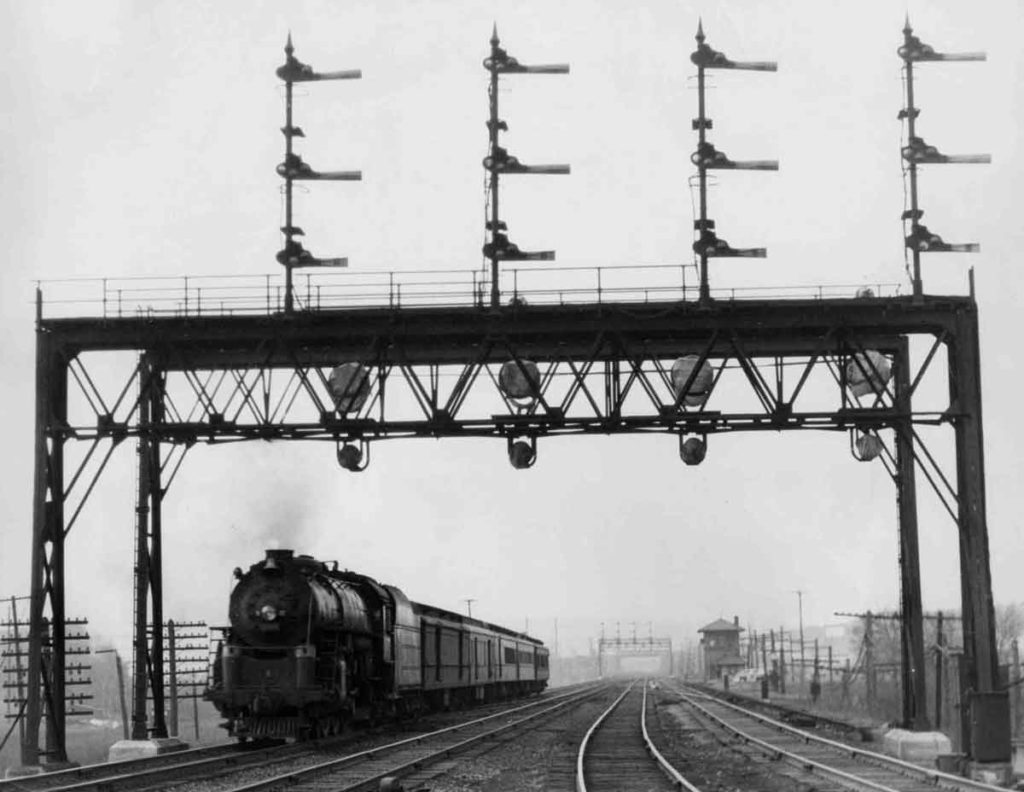 Baltimore & Ohio Railroad Halethorpe interlocking