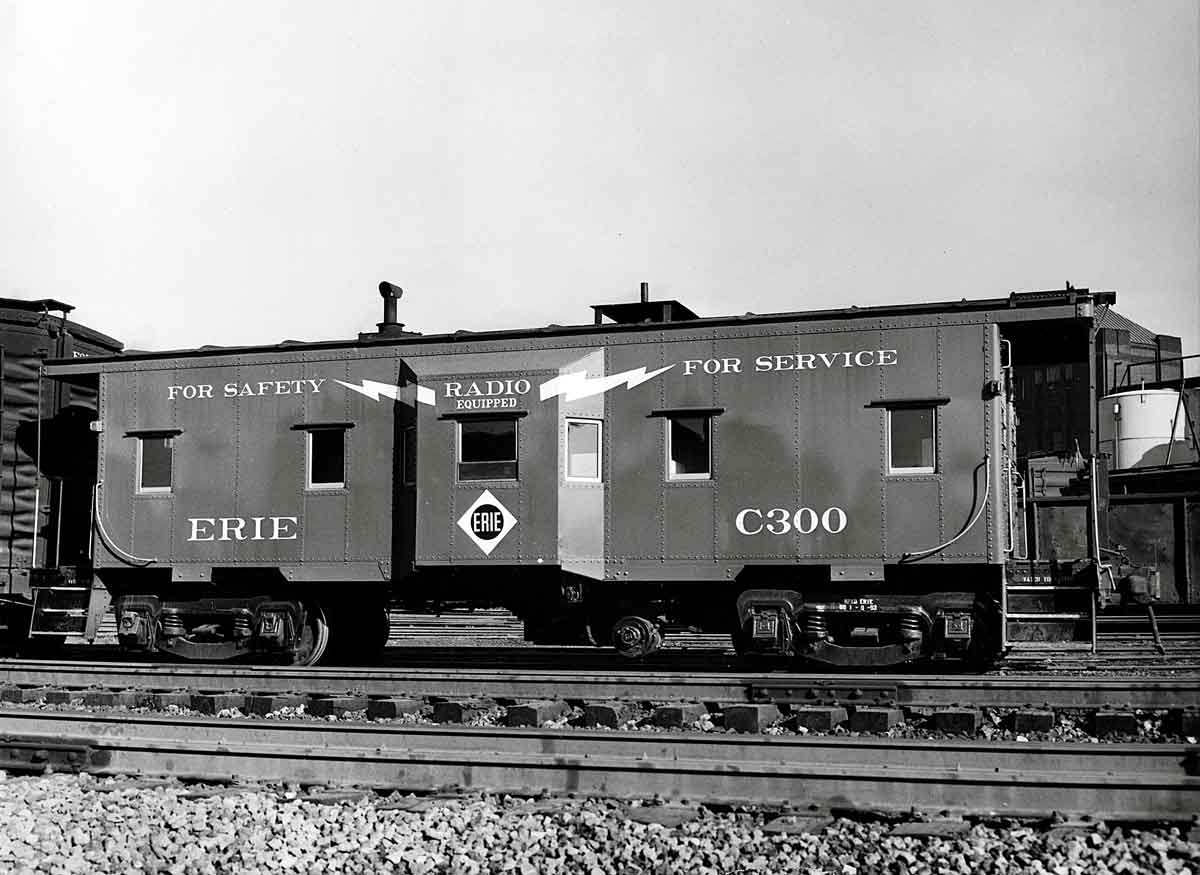 Erie Railroad caboose