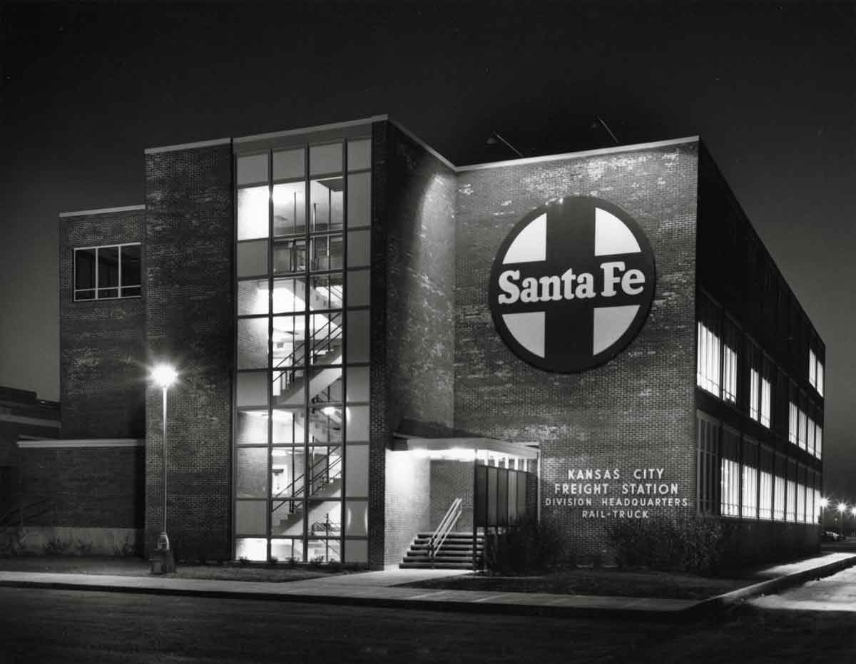 Santa Fe Railroad Argentine freight house