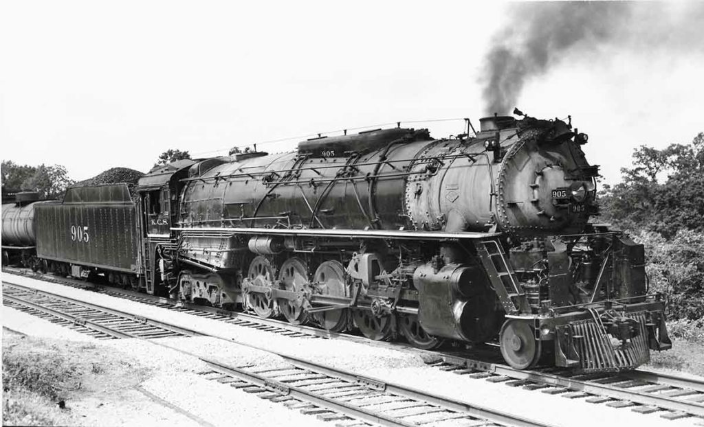 Kansas city Souther last steam locomotive