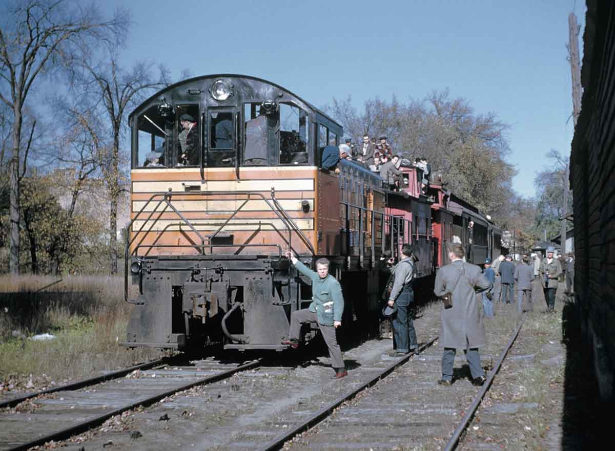 Fonda Johnstown and Gloversville Railroad Alco diesel switcher