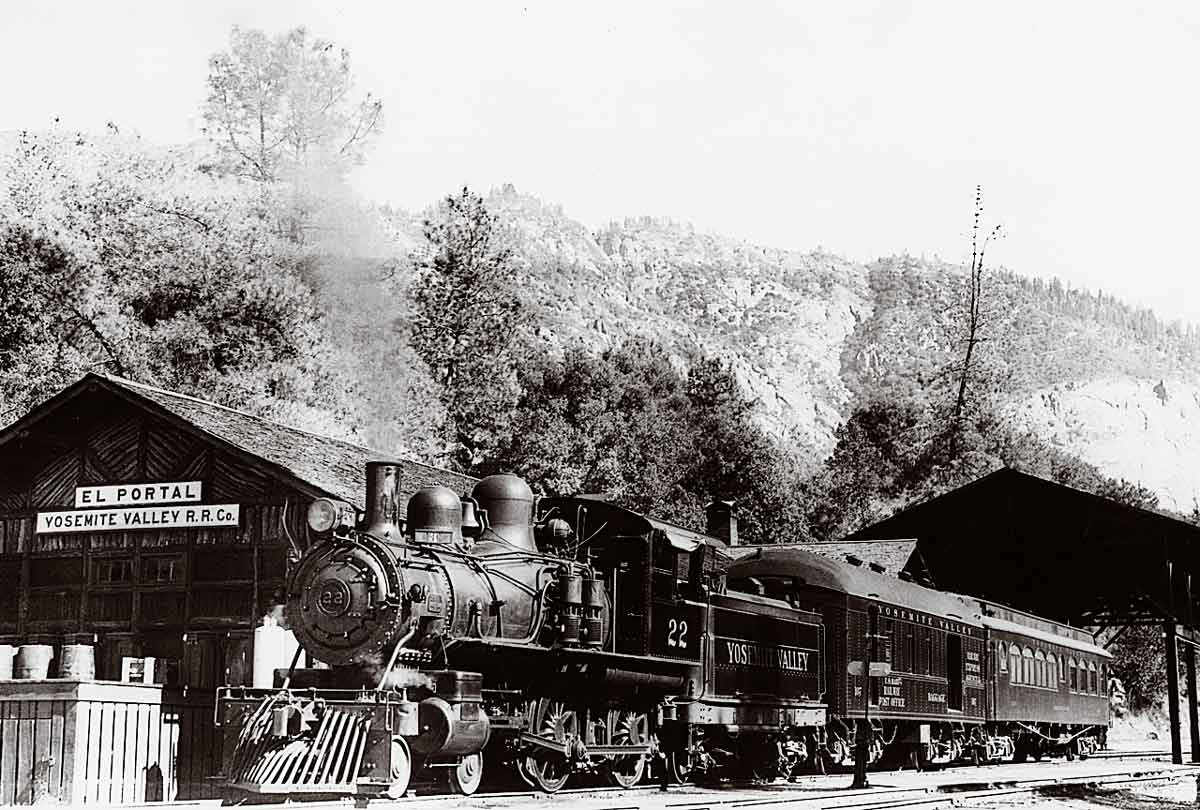 Yosemite Valley Railway at Yosemite National Park