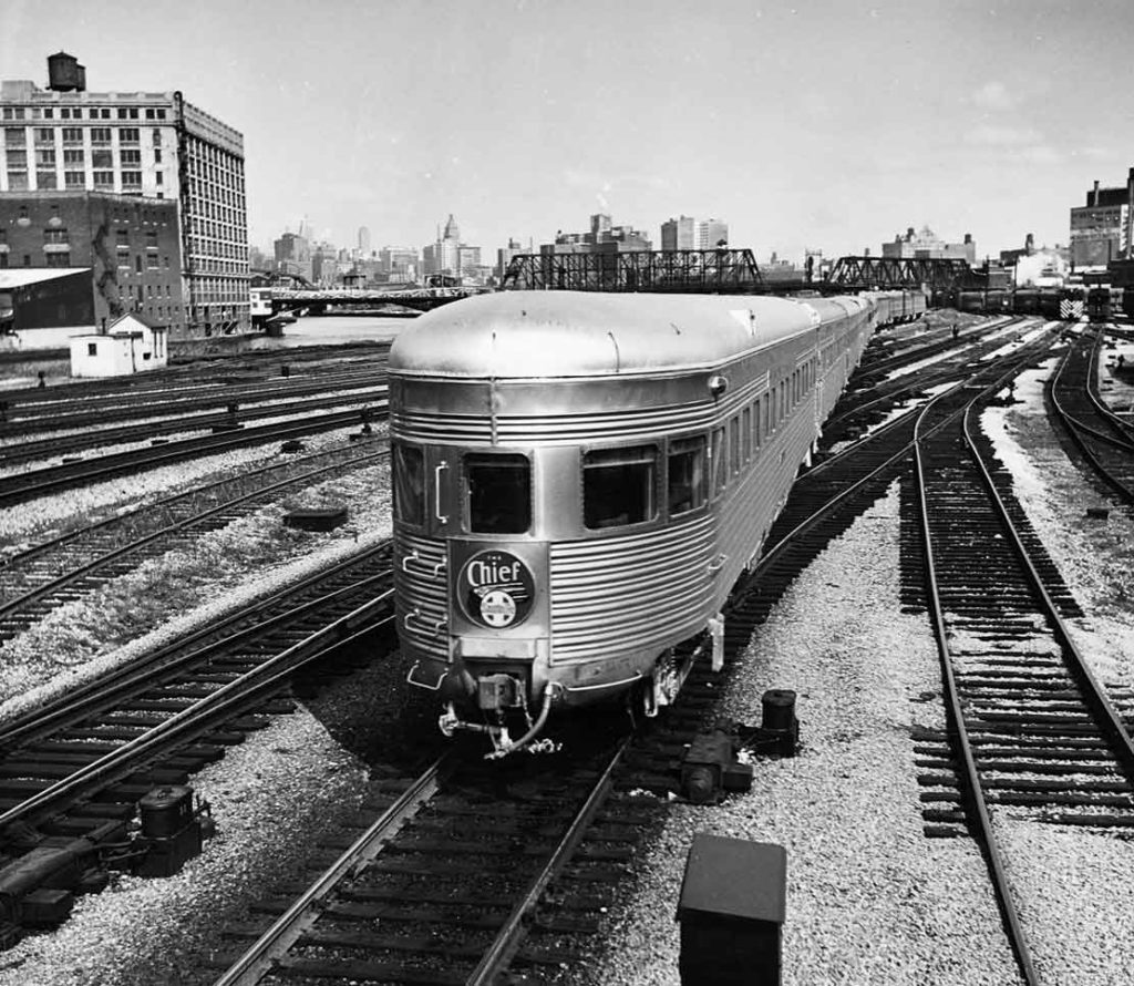 Santa Fe Railway Chief in Chicago