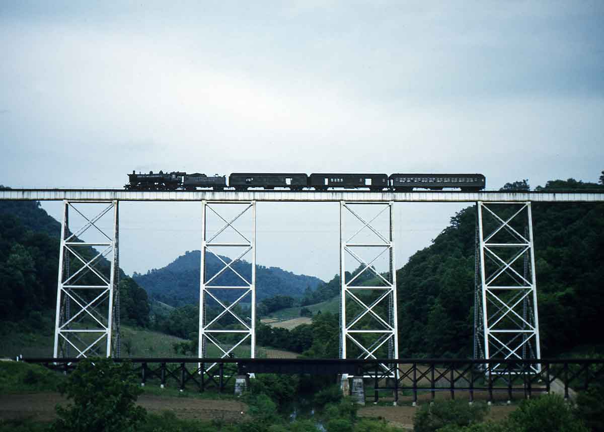 Clinchfield Railroad at Copper Creek Viaduct