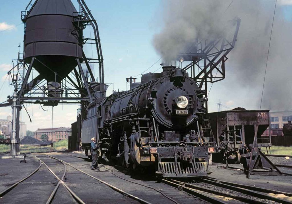Louisville and Nashville Railroad J4 2-8-2 in South Louisville