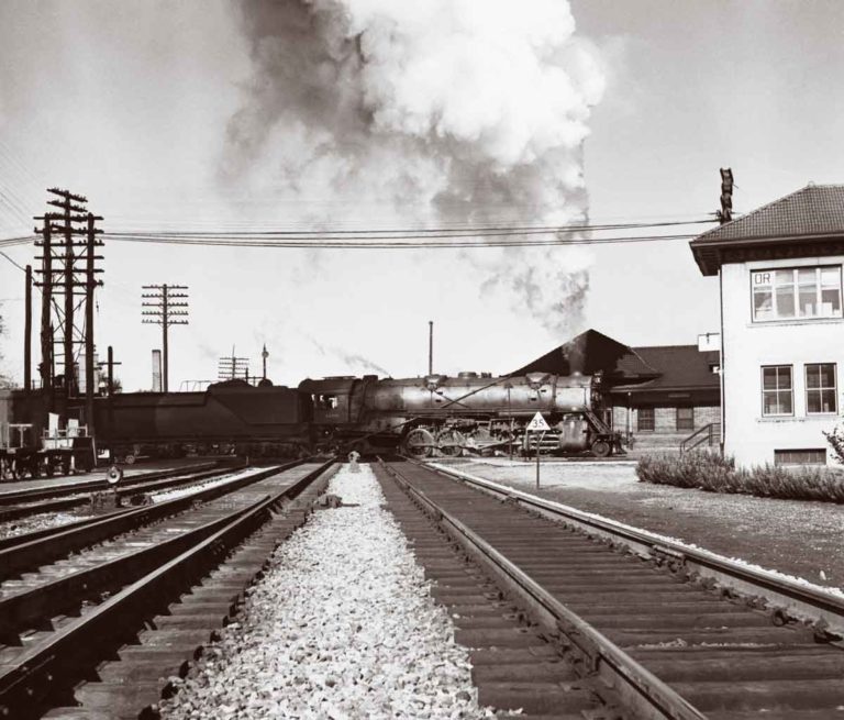 B&O 2102 at Deshler Classic Trains Magazine