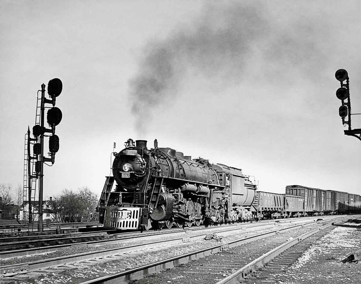 Grand Trunk Western Railroad 4-8-4 in Indiana