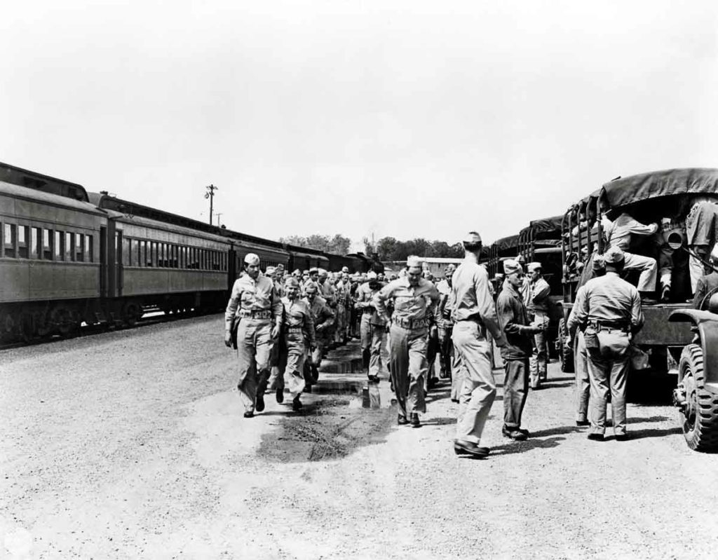 Nashville Chattanooga and St. Louis Railway troop train