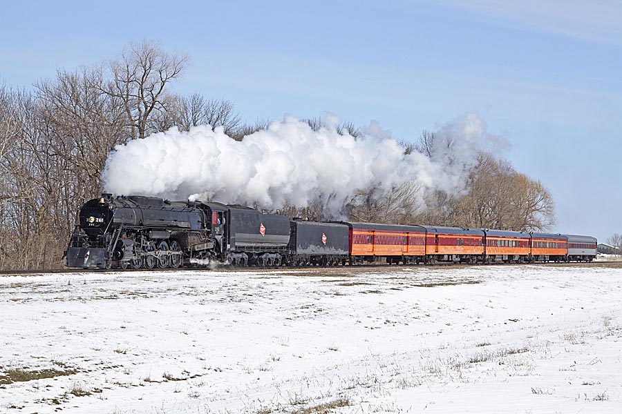261 westbound at Norwood MN