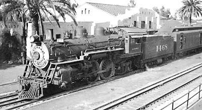 Santa Fe 4-4-2 Atlantic No. 1468