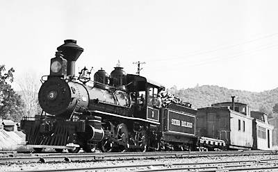 Sierra Railroad 4-6-0 No. 3 Little House on the Prairie High Noon