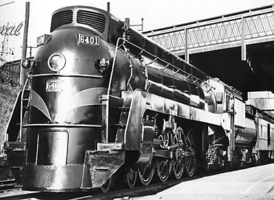 Canadian National streamlined 4-8-4