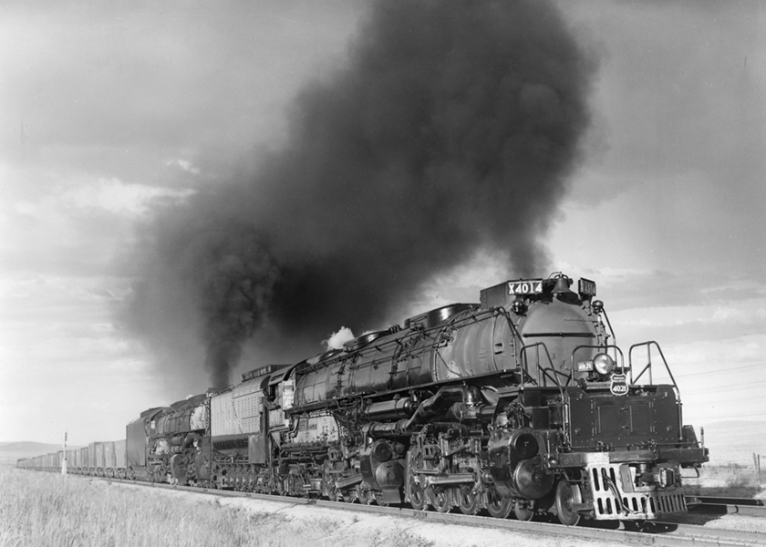 1940s Union Pacific steam locomotives - Trains