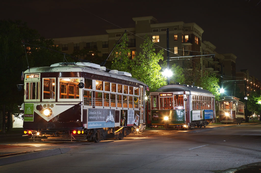 McKinney Avenue trolley No. 636