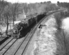 a steam freight train