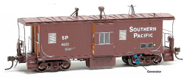Athearn HO scale bay-window caboose