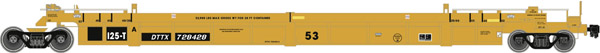 Atlas Model Railroad Co. Thrall 53-foot three-unit articulated well car