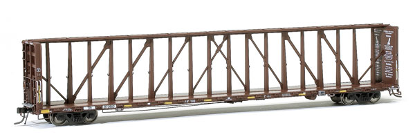 Atlas Model Railroad HO scale 73-foot center partition car
