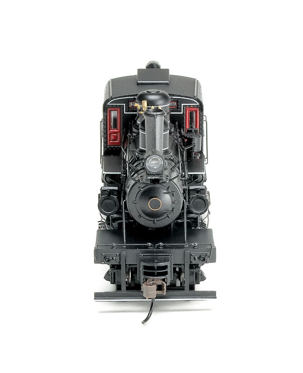 Bachmann HO scale Climax steam locomotive-LED headlight and knuckle couplers