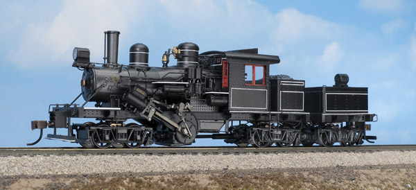 Bachmann HO scale Climax steam locomotive