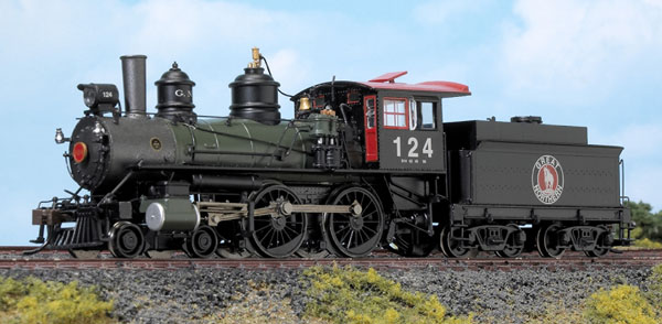 Bachmann Trains HO scale Baldwin 4-4-0 steam locomotive