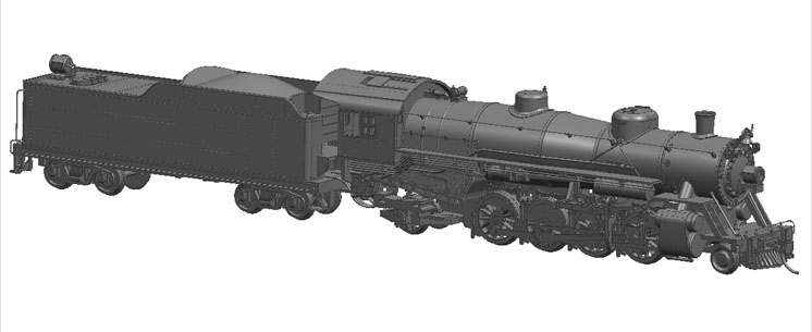 BachmannHOscaleUnitedStatesRailwayAdministration282lightMikadosteamlocomotive