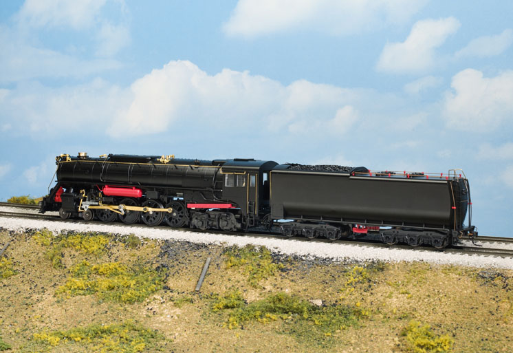 BroadwayLimitedImportsHOscaleMilwaukeeRoadS3steamlocomotiverearview