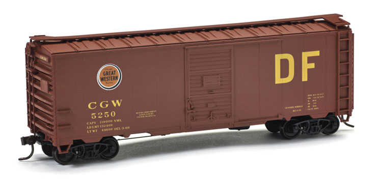 ChicagoGreatWestern40footboxcarAccurailHOscalekitcustomdecoratedfortheChicagoNorthWesternHistoricalSociety