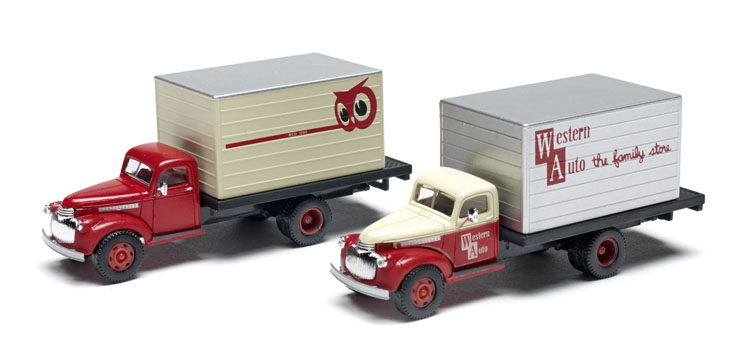 ClassicMetalWorksHOscale19411946Chevroletdeliverytrucks