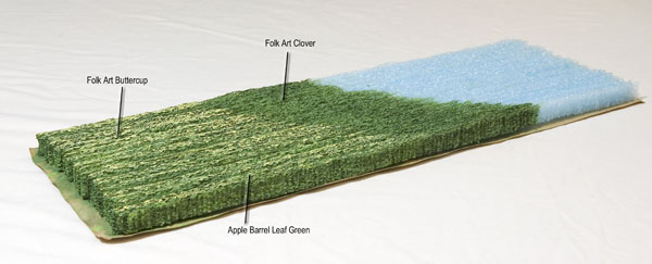 Fig. 3 From foam to field