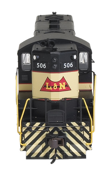 Its up to the modeler to add grab irons mu hoses and other details